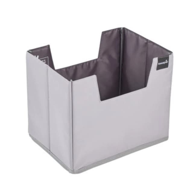 Keeeper Foldable Shopping Organiser Bag 19 Litre - Grey