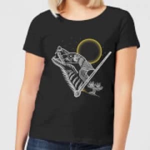 Harry Potter Lupin Womens T-Shirt - Black
