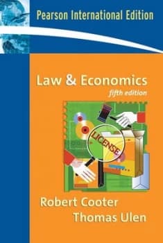 Law and Economics by Robert B. Cooter Paperback