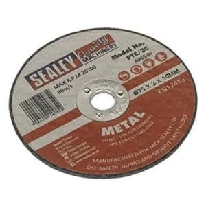 Genuine SEALEY PTC/3C Cutting Disc Ø75 x 2mm 10mm Bore