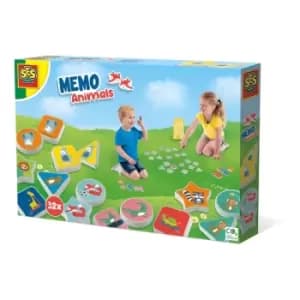 SES CREATIVE Childrens Memo Animals, 3 Years and Above (02233)