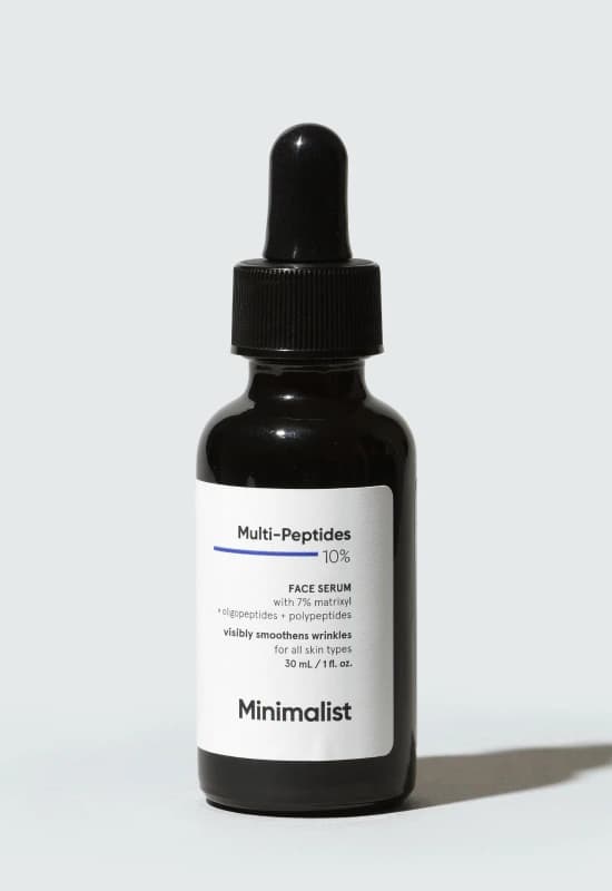Minimalist Multi-Peptides 10% Face Serum Clear unisex