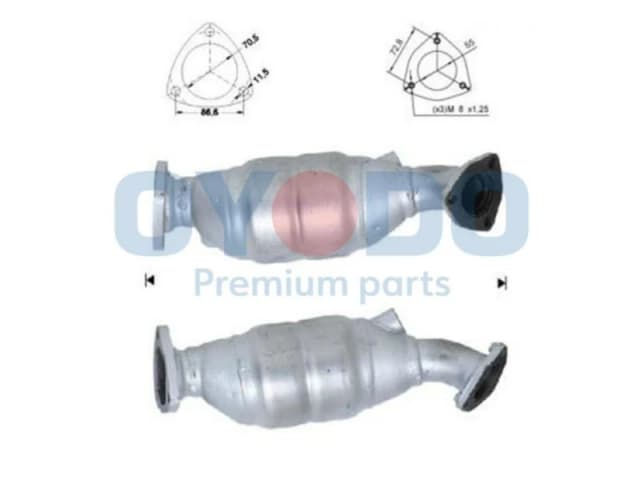 Oyodo 10N0016-OYO Catalytic Converter Catalyst Converter (429)