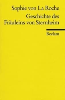 Geschichte Des Fruleins Von Sternheim by Sophie Von La Roche and Barbara Becker-Cantarino Paperback