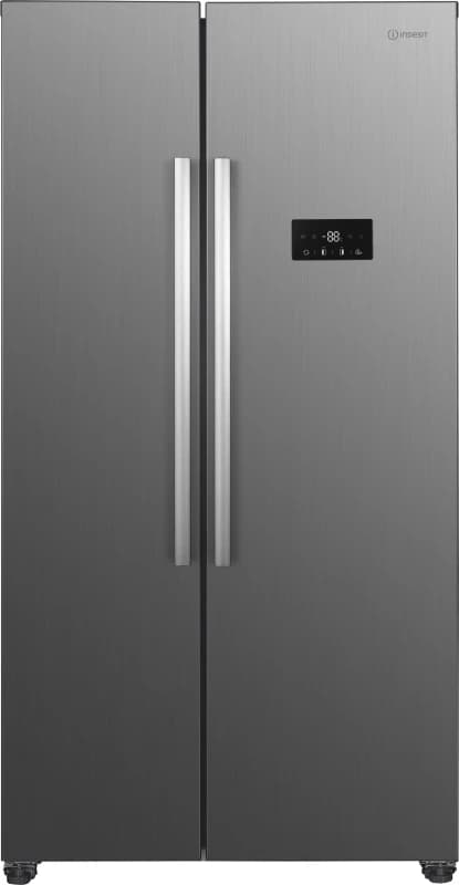 Indesit INGF 6441 XP4UK Total No Frost American Fridge Freezer - Inox - E Rated