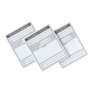 5 Star 127mm x 102mm Telephone Message Pad 160 Pages Pack of 10