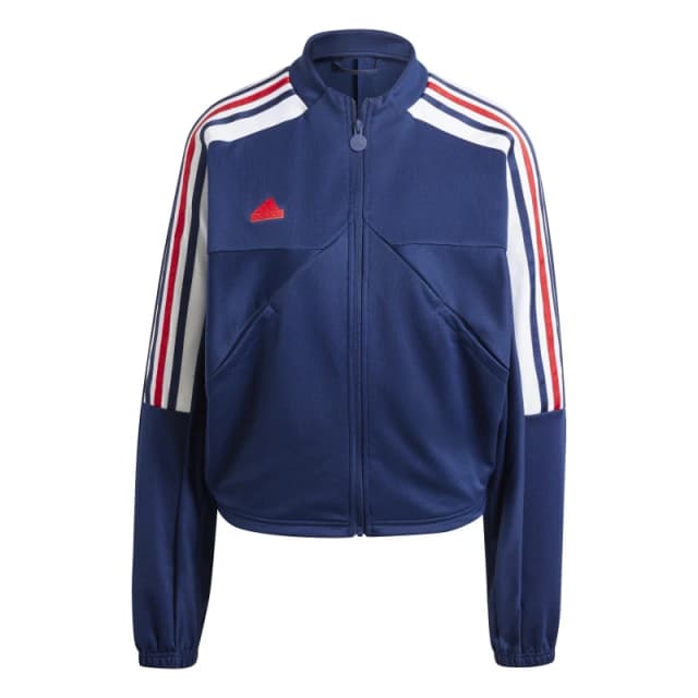adidas W Tiro Np Tt Tracksuit Top Womens Team Navy Blue female 6 (XXS)
