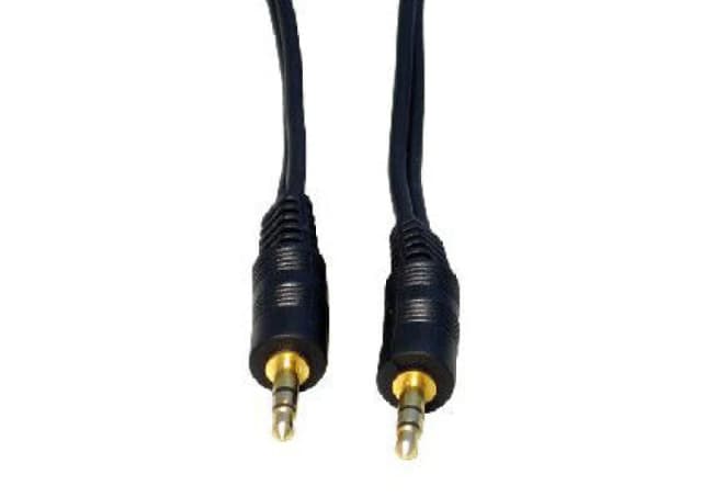 Cables Direct Cables Direct 2m 3.5mm, M - M audio cable Black 2TT-02