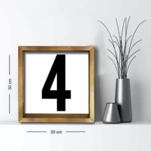 3030AHS-0107a Multicolor Decorative Framed MDF Painting