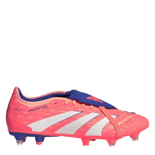 adidas Predator Pro Fold-Over Tongue Soft Ground Football Boots Orange/White male 6 (39.3)