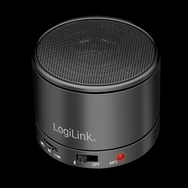 LogiLink Speaker. portable. BT 5.3. Micro SD. black