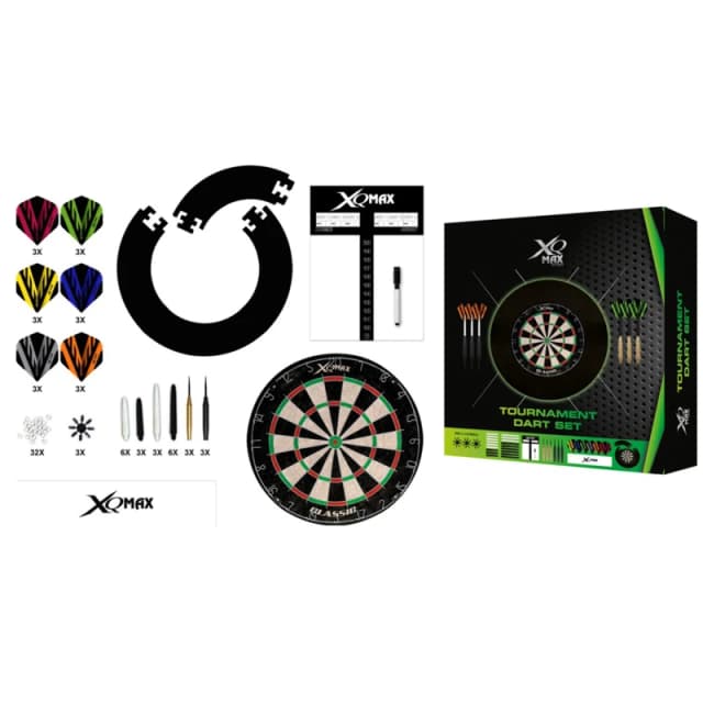 XQ Max Tournament Darts Set Dart Boards One Size Black 41706803000