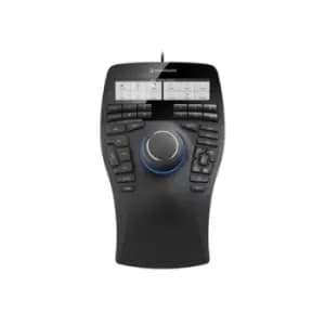 3Dconnexion SpaceMouse Enterprise 3DX-700056 USB Optical Wired Mouse