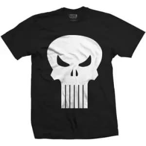 Marvel Comics - Punisher Skull Unisex Large T-Shirt - Black