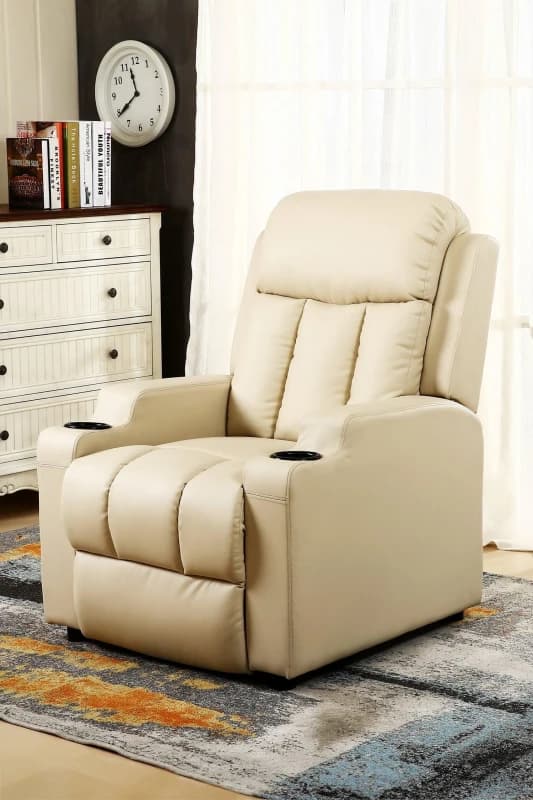 Studio Recliner Chair - Cream 5.05574E+12