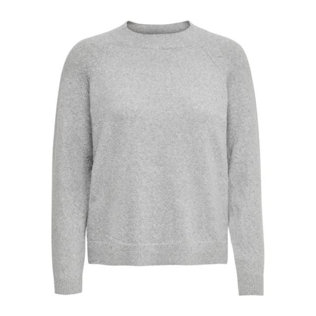 Only Rica Long Sleeve Knitted top - Grey Grey 8