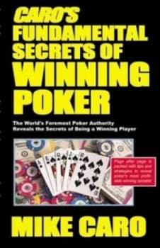 Caros Fundamental Secrets of Winning Poker by Mike Caro Book