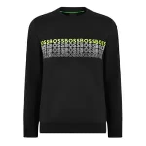 BOSS Salbo 1 Logo Sweatshirt - Black