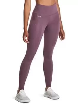 Under Armour Womens Training Motion Legging, Purple, Size Xxl, Women