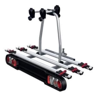 Menabo Race Towbar Bike Rack for 3 Bikes - Silver