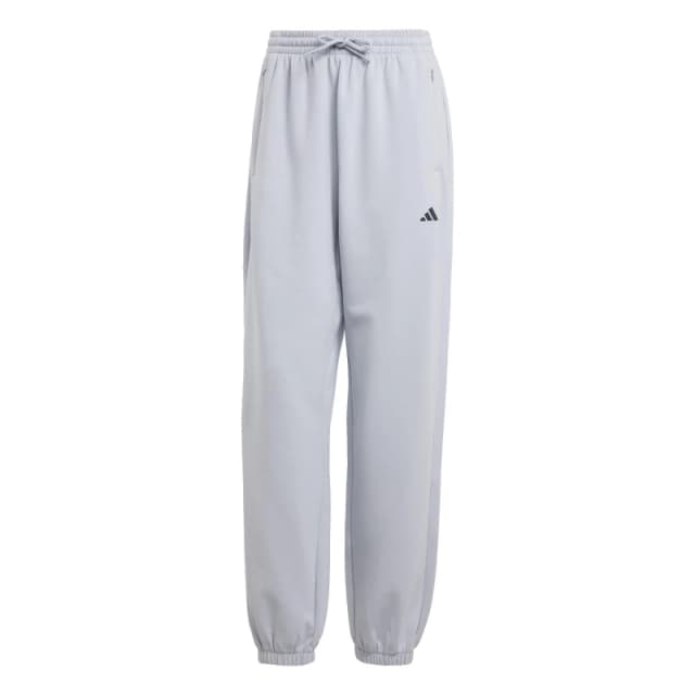adidas Womens D4T Knitted Open Hem Tracksuit Joggers Halo Silver female XS (4-6)