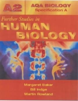 Further Studies in Human Biology by Bill Indge Paperback
