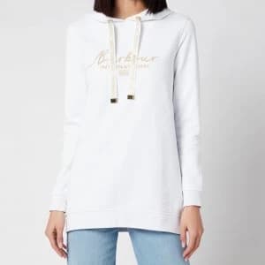 Barbour International Womens Throttle Overlayer - White - UK 10