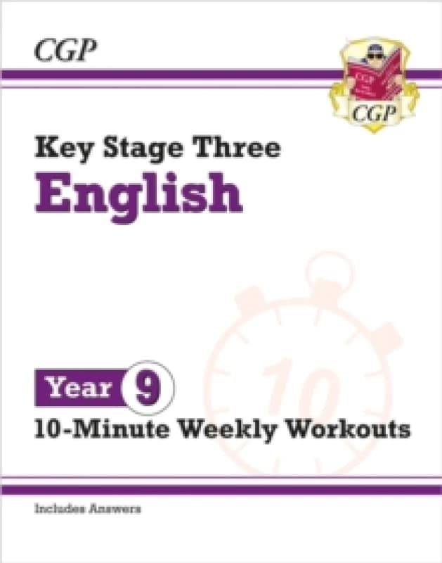 KS3 Year 9 English 10-Minute Weekly Workouts Paperback / softback