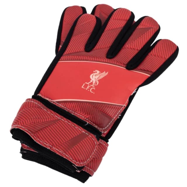 Liverpool FC Fuse Goalkeeper Gloves in Red Red Unisex One Size