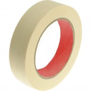 Faithfull Low Tack Masking Tape White 25mm 50m