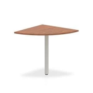 Trexus Conference Quarter End 800mm Width Walnut Ref I000136