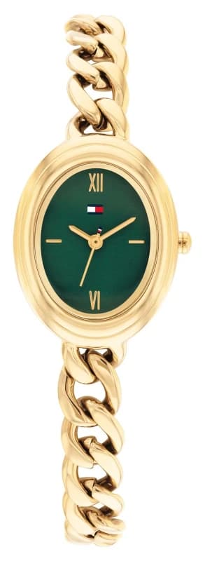 Tommy Hilfiger 1782877 DEMI OVAL Three-Hand Quartz (21.5mm) Watch