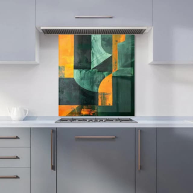 Warren Reed Designer Shattered Eye Kitchen Splashback