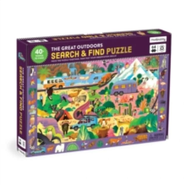 The Great Outdoors 64 piece Search and Find Puzzle Jigsaw