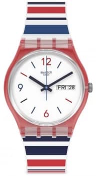 Swatch SEA BARCODE Day & Date GR712 Watch