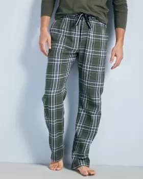 Cotton Traders Mens Loungewear Trousers in Brown