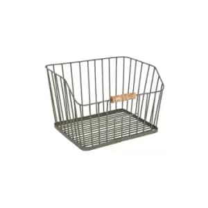 Living Nostalgia - Large Stackable Wire Storage Basket
