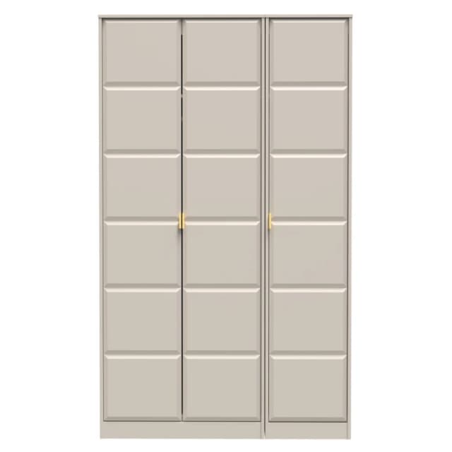 Welcome Furniture Welcome Furniutre Cuba 3 Door Wardrobe - Ready Assembled CUF140KMK