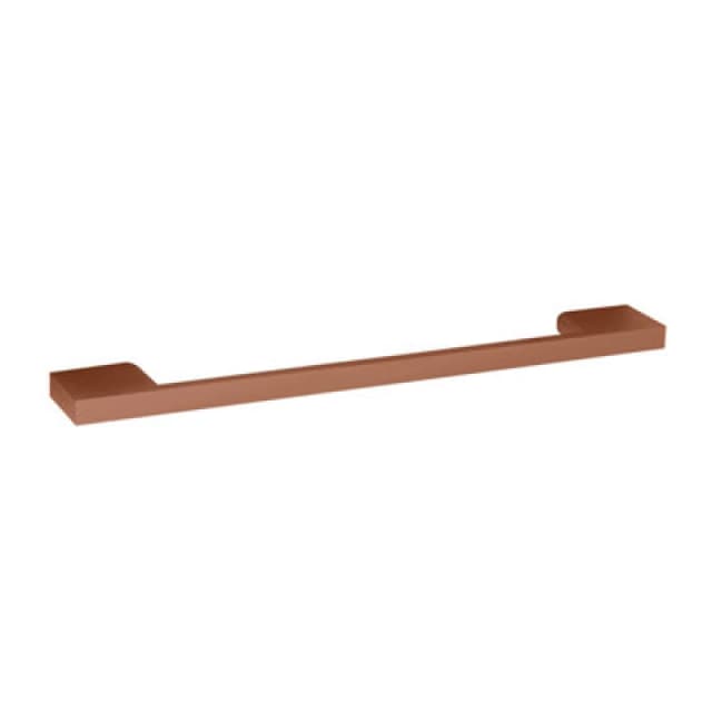 Balterley Furniture Handle Square D Shape Handle 223mm 192mm Centres Copper Orange