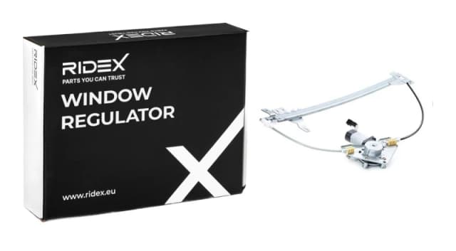 RIDEX 1561W0038 Window regulator Right Front, Operating Mode: Electric, with electric motor Window Winder (1561)