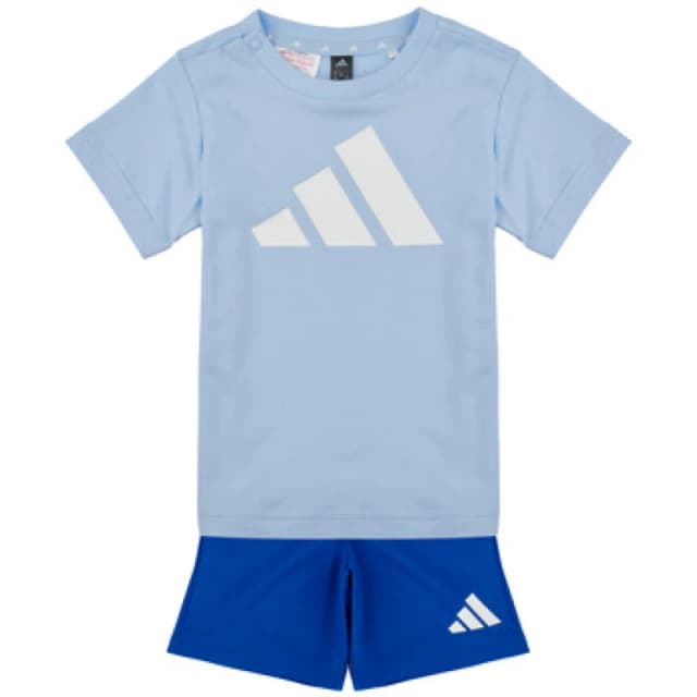 adidas Essentials Tee Set Kids boys's Sets & Outfits in Blue