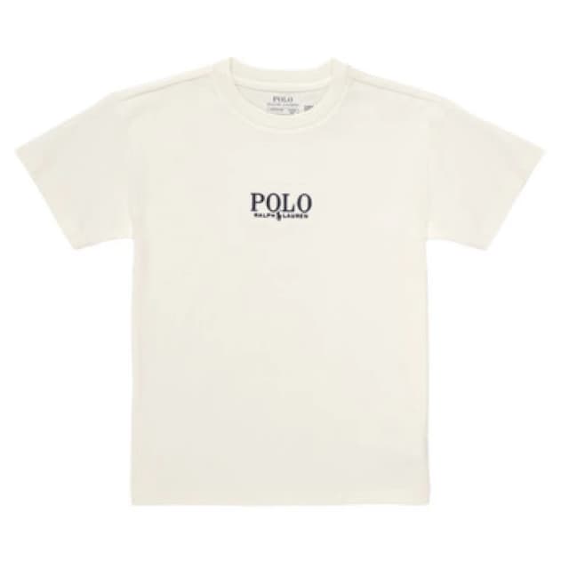 POLO RALPH LAUREN Big Logo T-Shirt Juniors - White White 15 - 16 Years