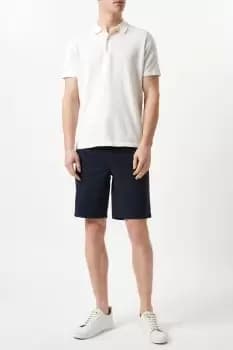 Mens 5 Pocket Navy Shorts