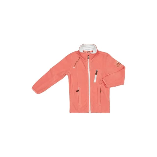 Girl's fleece jacket Peak Mountain Gacalon Orange Female 12 ans