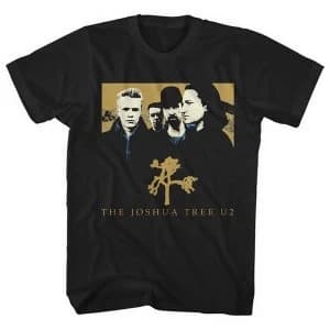 U2 - Joshua Tree Unisex Large T-Shirt - Black