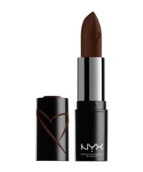 NYX Professional Makeup Shout Loud Satin Lipstick Dark Brown - Grind