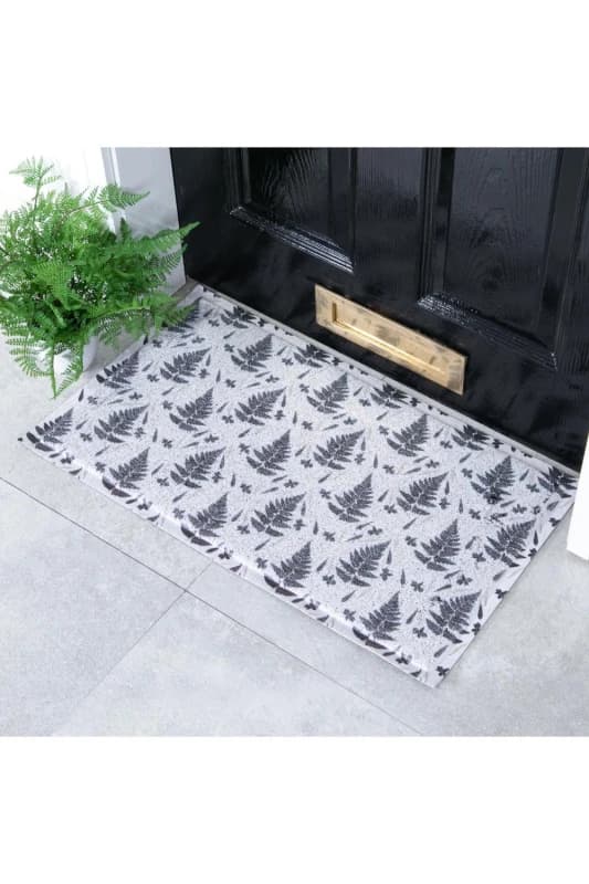 Native Natural Fern Leaves Doormat (70 X 40Cm)