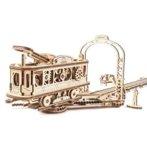 Tram Line UGears 3D Wooden Model Kit