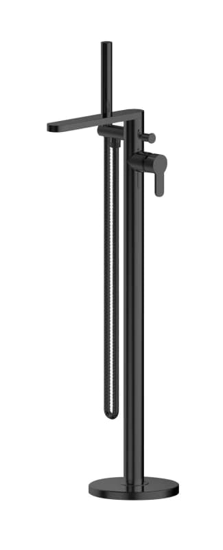 Balterley Freestanding Round Bath Shower Mixer Tap Matt Black unisex