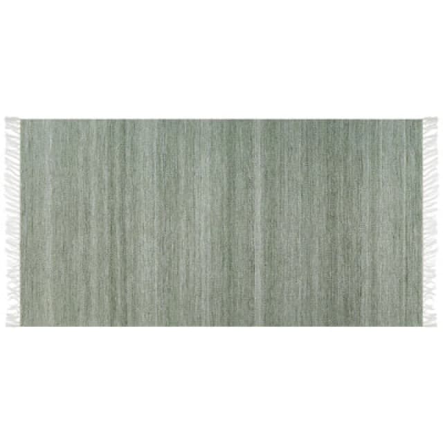Beliani Rug Malhia Light Green 80 X 150 Cm